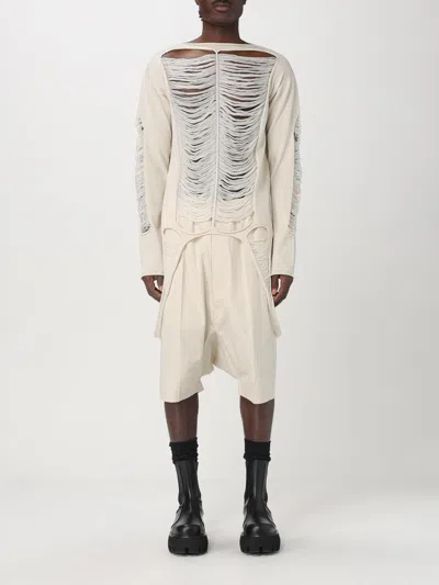 Rick Owens Longsleeved Sweater In White