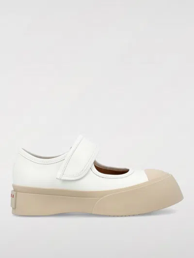 Marni Pablo Maryjane Sneakers In White