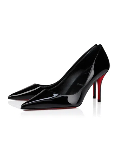 Christian Louboutin Glossy Pointed Toe High Heel Pumps In Multi