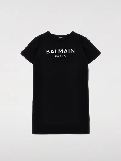 Balmain Dress  Kids Color White In White