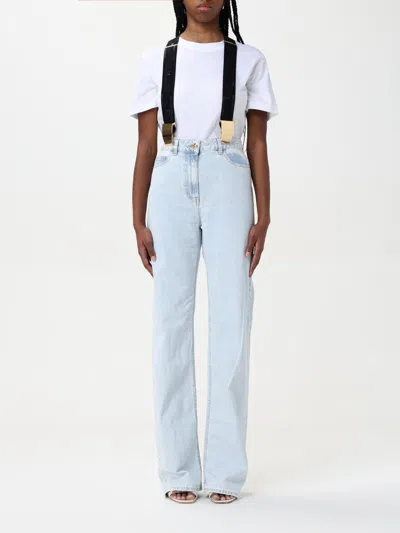 Elisabetta Franchi Jeans Woman  - Pantalone Mod.jeans - Denim In Denim