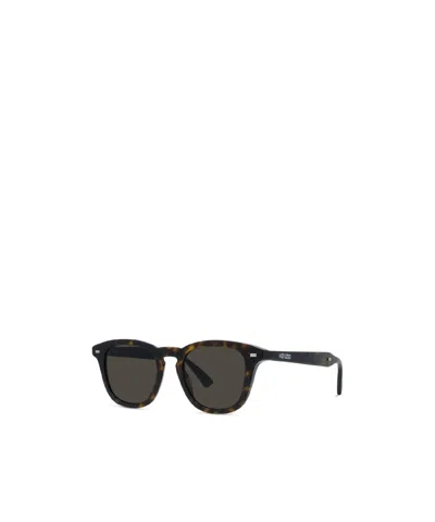 Kenzo Full Frame Sunglasses In Black