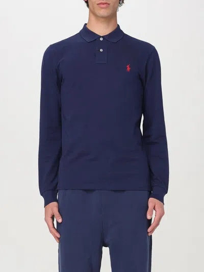 Polo Ralph Lauren Cotton Polo In Blue