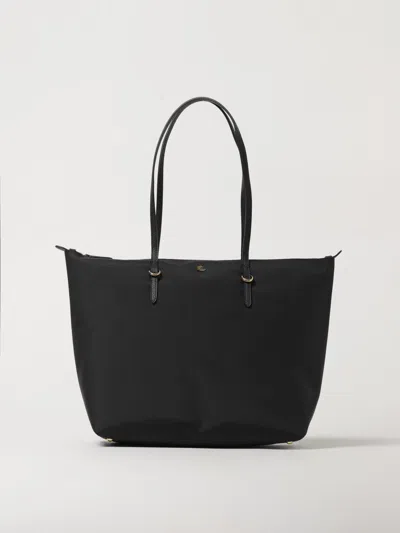 Ralph Lauren Tote Bag Lauren  Woman Color Black 1 In Black 1