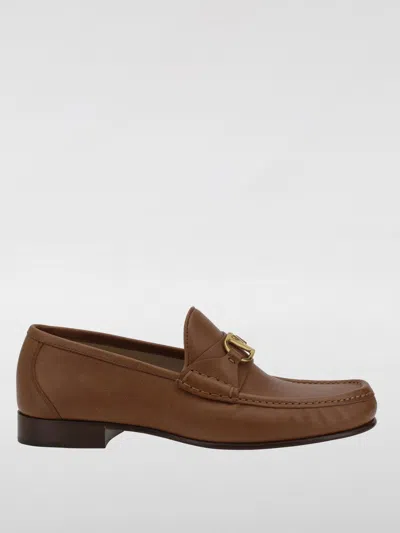 Valentino Garavani Vlogo Signature Loafer In Brown