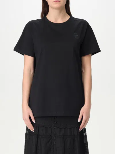 Isabel Marant Étoile Isabel Marant Etoile Aby Regular Fit T Shirt In Black