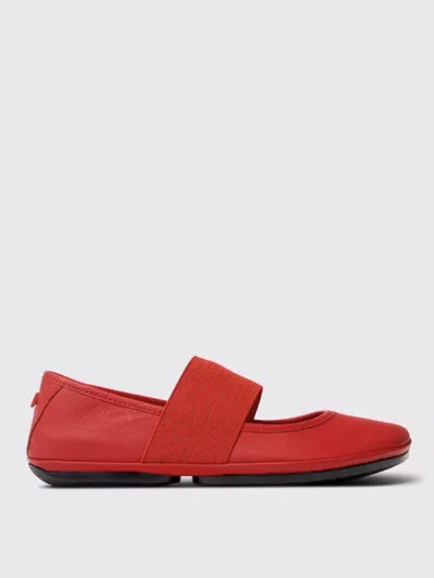 Camper Ballet Flat  Woman Color Red In Red