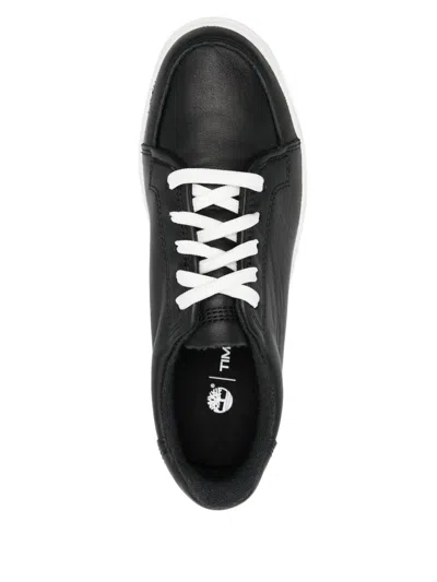 Timberland Street Low Lace Up Sneaker In Black