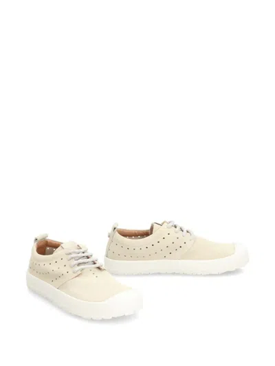 Volta Suede Low-top Sneakers In Neutrals