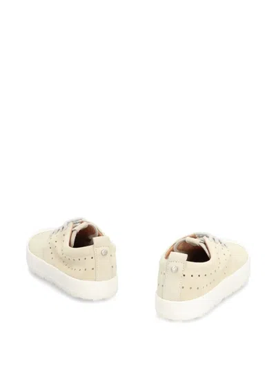 Volta Suede Low-top Sneakers In Neutrals