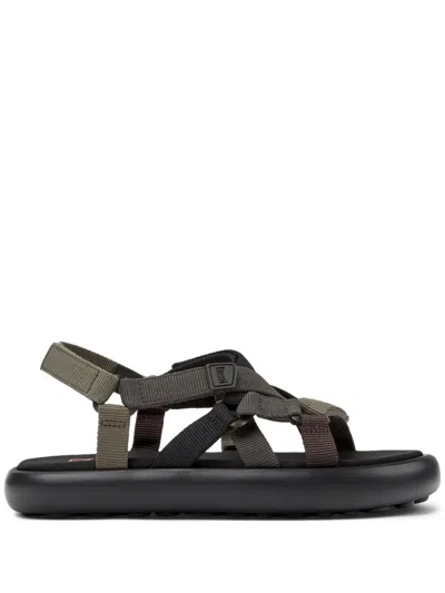 Camper Pelotas Flota Twins Sandals In Black
