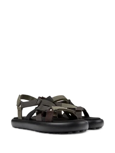Camper Pelotas Flota Twins Sandals In Black