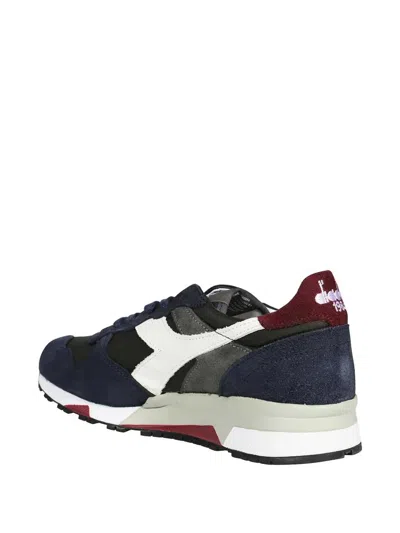 Diadora Nylon Low-top Sneakers In Black