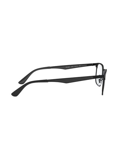 Ray Ban Rectangle-frame Glasses In Black