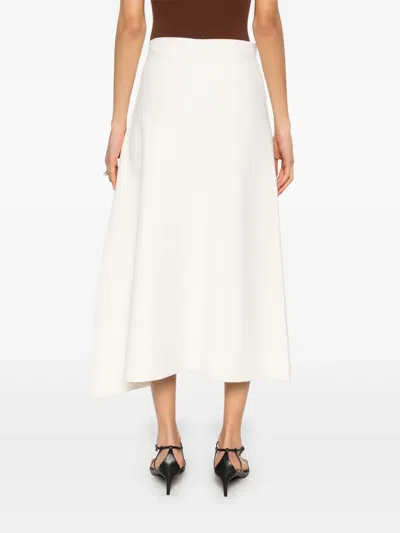 针织超长半身裙