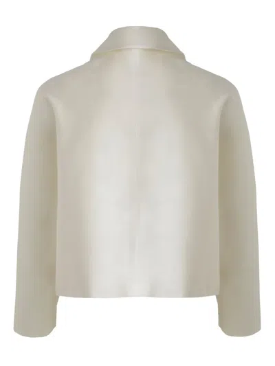 Misci Bomber Jacket In White