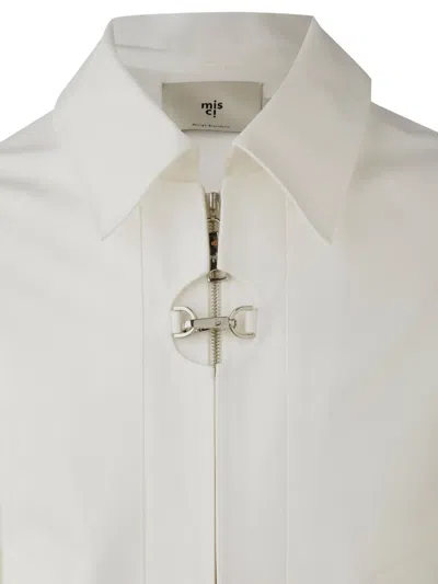 Misci Bomber Jacket In White