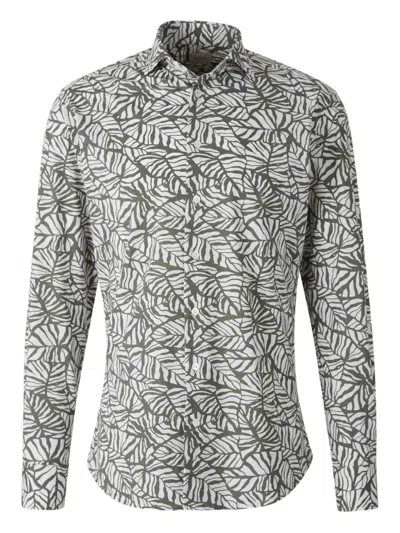 Traiano Milano Rossini Radical Shirt In Green