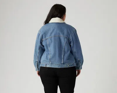 Levi's '90s Sherpa Trucker Jacket (plus Size) In Inner Adventurer