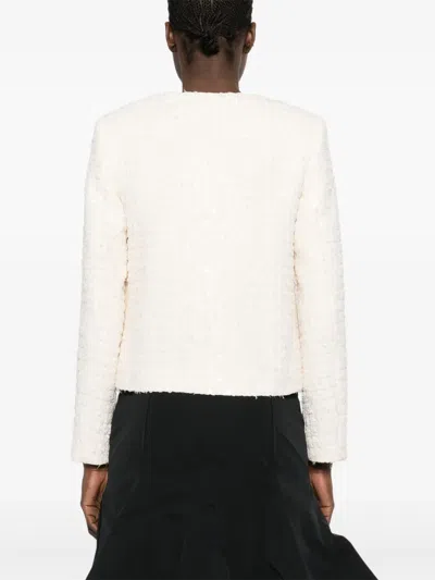 Nissa Bouclé Jacket In 中性色