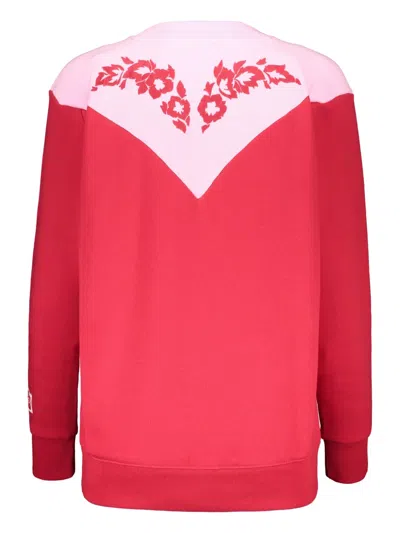 Kenzo Cotton Crew-neck Sweatshirt In 红色