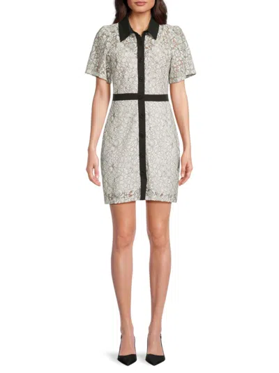 Sam Edelman Women's Lace Minidress In Ecru