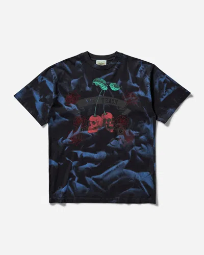 Aries Women S Sprayed Trash Cherries T-shirt Black In Multi