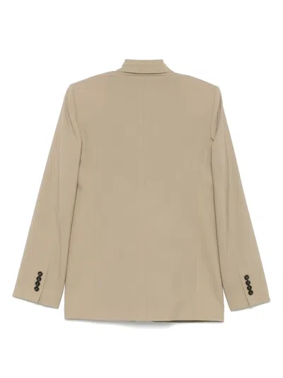 Msgm Einreihiges Sakko In Nude