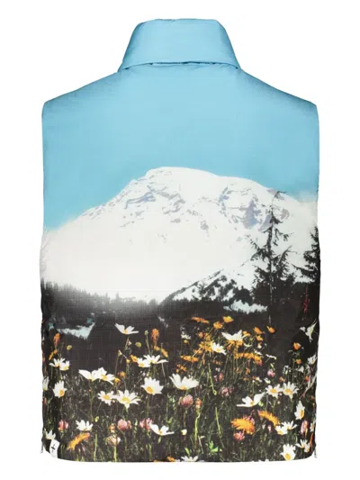 Jil Sander Bodywarmer Jacket In Blau