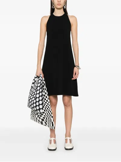 Marni Knitted Mini Dress In Schwarz