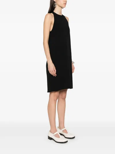 Marni Knitted Mini Dress In Schwarz