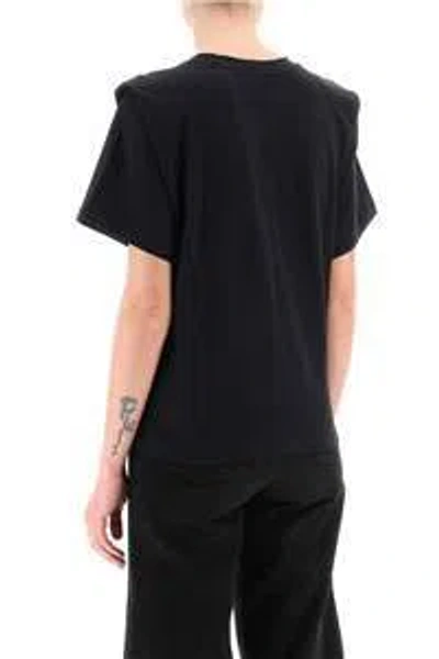 Isabel Marant Woman T-shirt Black Size L Cotton In Black