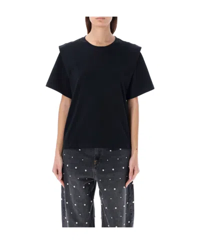 Isabel Marant Woman T-shirt Black Size L Cotton In Black