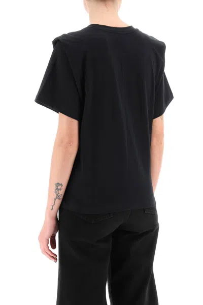 Isabel Marant Woman T-shirt Black Size L Cotton In Black