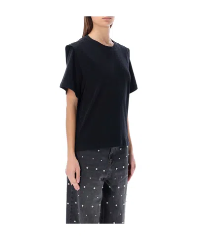 Isabel Marant Woman T-shirt Black Size L Cotton In Black