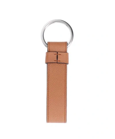 Tod's T Keyring In Brown