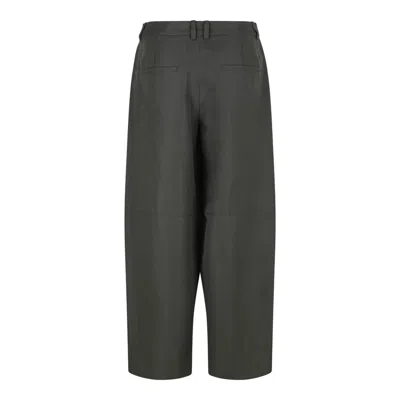 Max Mara Belt Loops Slacks In Black