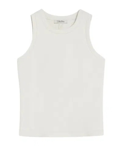 Max Mara Pentola Tank Top In White