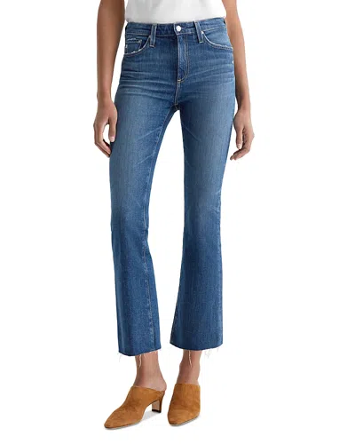 Ag Farrah Raw Hem Crop Bootcut Jeans In Years Memory