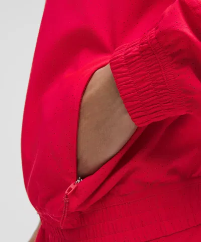 Lululemon Adapted State Perforated Track Jacket