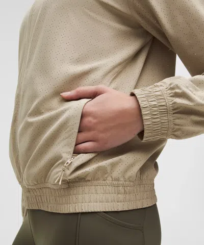 Lululemon Adapted State Perforated Track Jacket