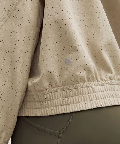 Lululemon Adapted State Perforated Track Jacket