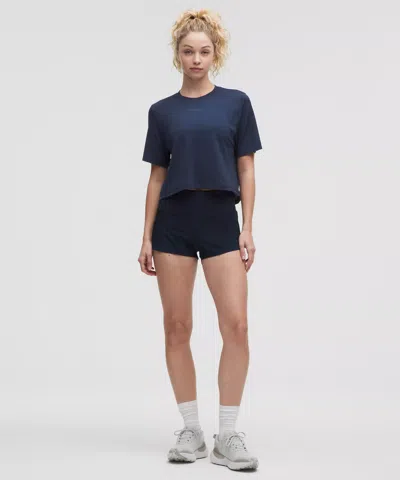 Lululemon Swiftly Cropped Oversized T-shirt