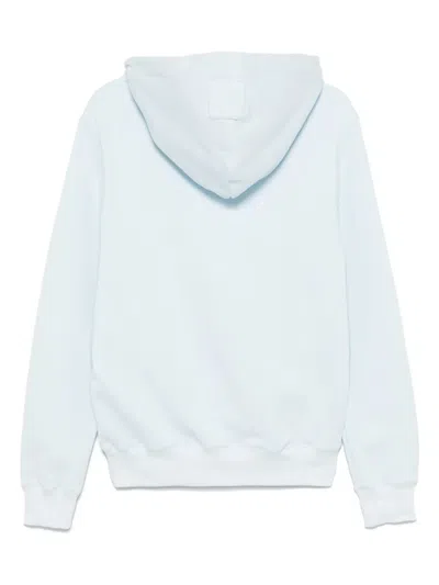 Lanvin Hooded Sweater Pouch Pocket In Blue