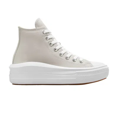 Pre-owned Converse Wmns Chuck Taylor All Star Move Platform High 'fossilized Grey'