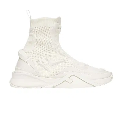 Pre-owned Fendi Flow High 'white Ice'