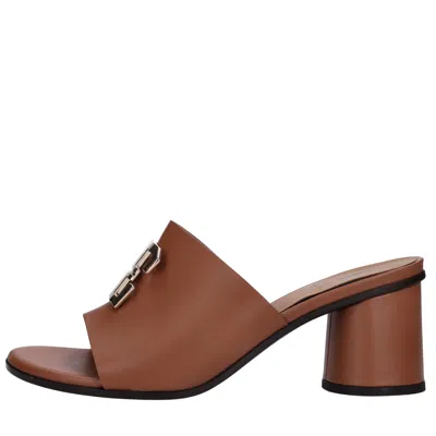Fabi Sandals Brown In Marrone Scuri