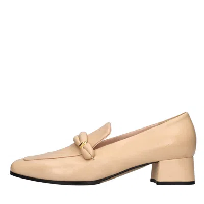 Lorena Paggi Flat Shoes Beige In Beige Chari