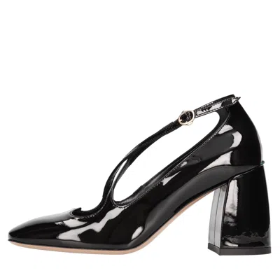 A.bocca Two For Love Patent Leather Pumps In Nero Scuri