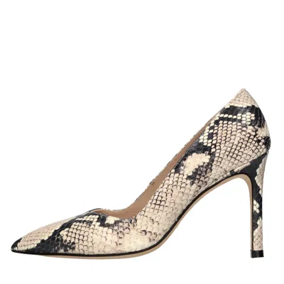 Stuart Weitzman With Heel Brown In Marrone